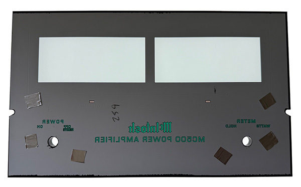 McIntosh MC500 Glass back