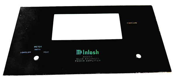 McIntosh MC601 Glass