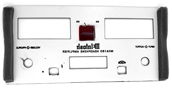 McIntosh MHA80 Glass back