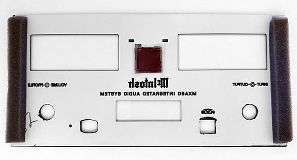 McIntosh MXA80 Glass back