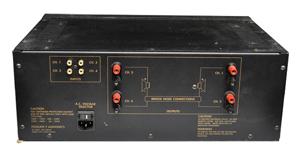 Fosgate 4125 back
