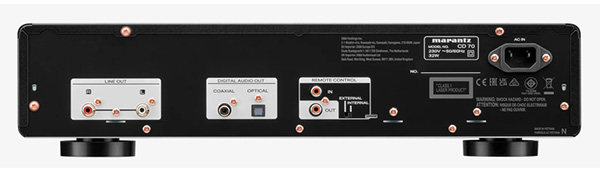 Marantz CD70 back