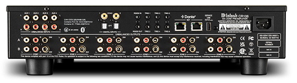 McIntosh CR106 back