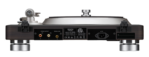 Denon DP3000NE back