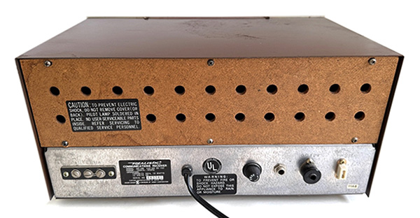 Realistic DX-160 back