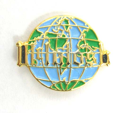 McIntosh Etc. GLOBE-LAPEL-PIN