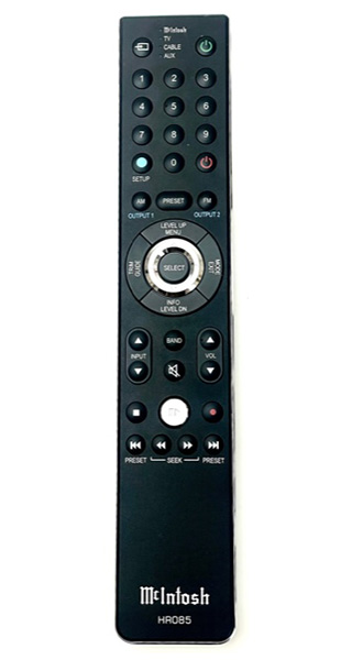 Télécommande De Remplacement Pour McIntosh HR085 Et D1100 - Compatible, Toutes Fonctions, Garantie 12 Mois