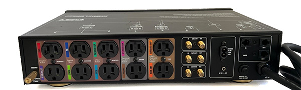Monster Cable HTS2500-MKII back