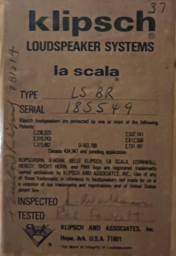 LASCALA Label