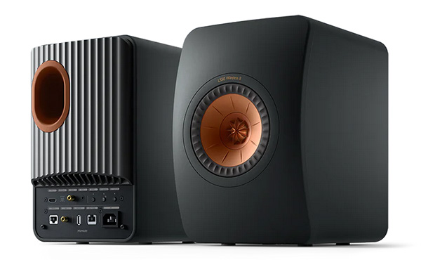 KEF LS50 Wireless front back