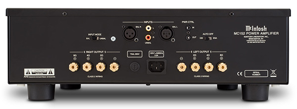 McIntosh MC152 back