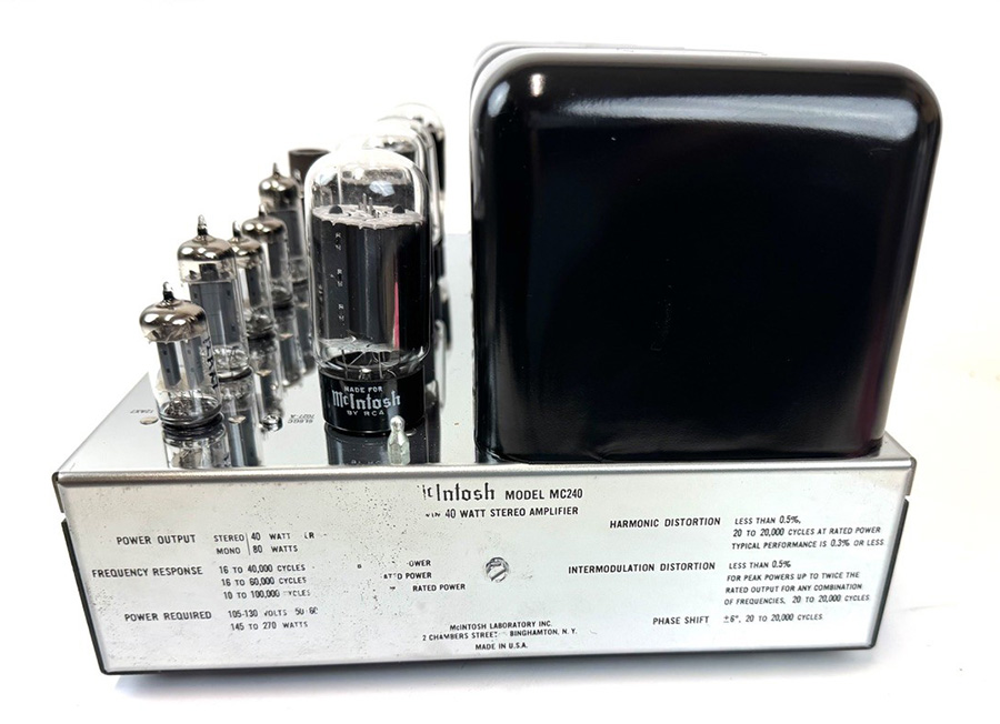 McIntosh MC240 back
