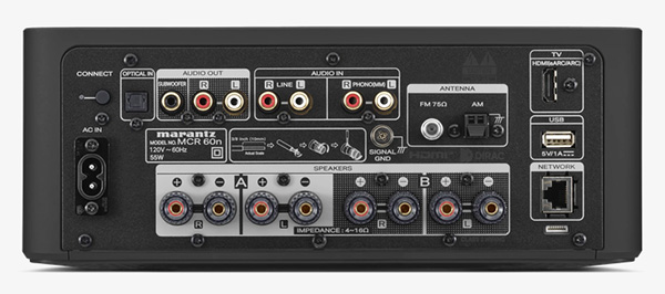 Marantz MCR 60n back