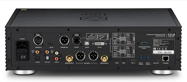 HIFI ROSE RS150B back