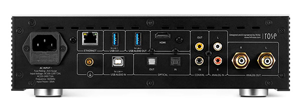 HIFI ROSE RS250A back